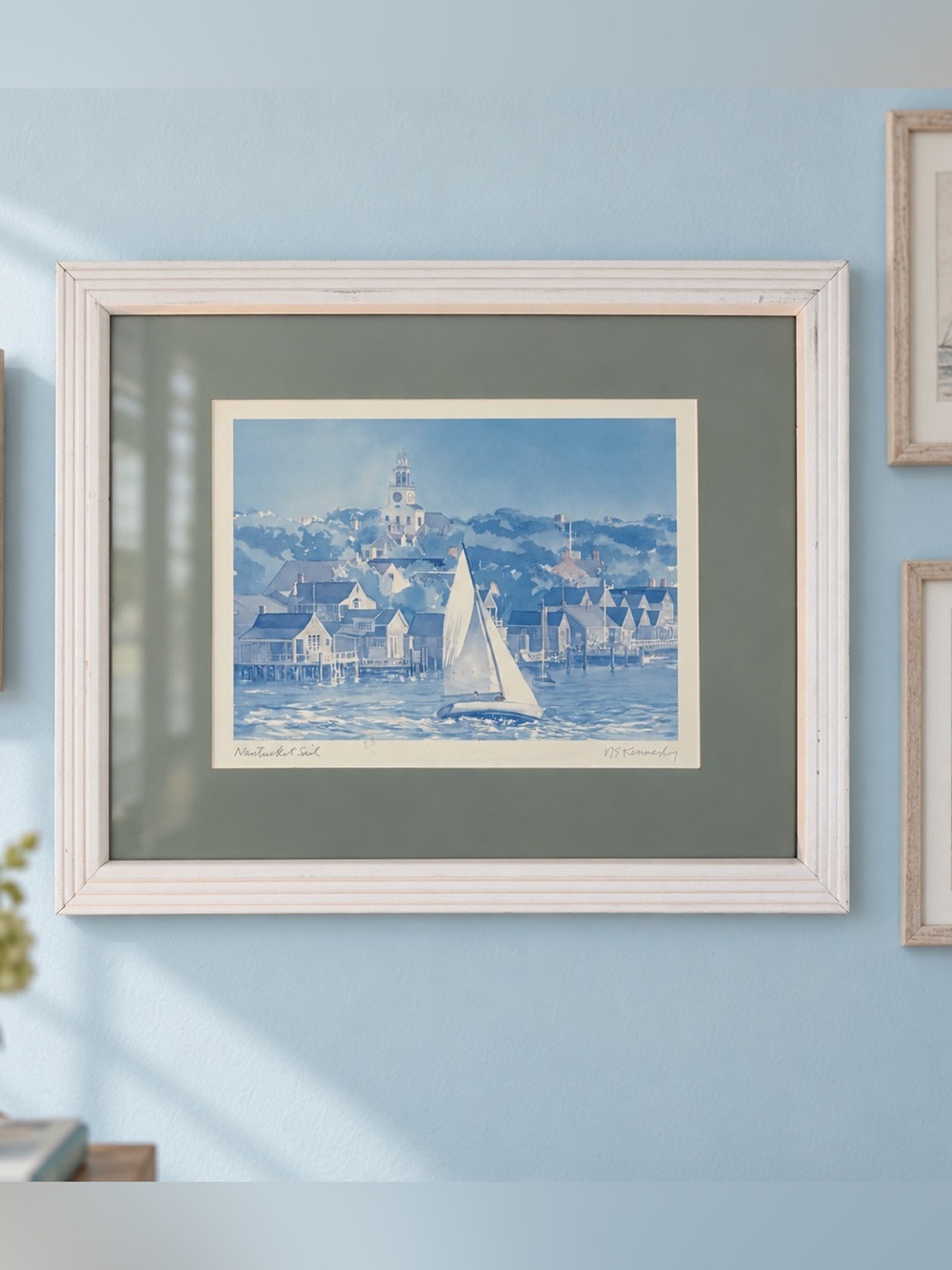 Nantucket Sail Robert Kennedy Print Framed